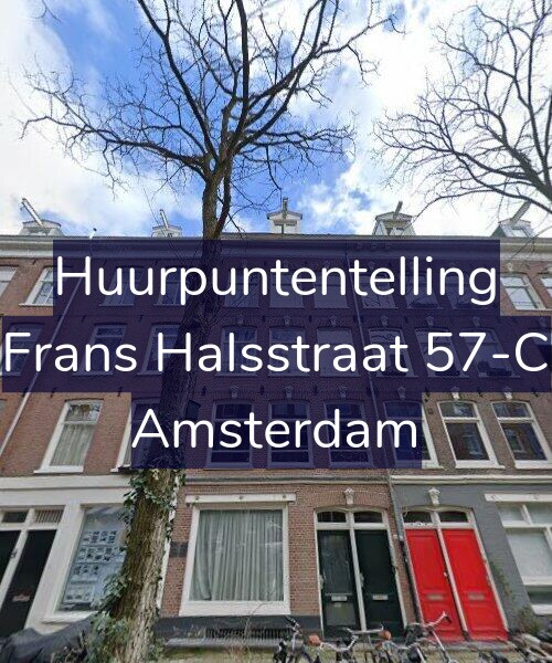 Foto gevel Huurpuntentelling voor Frans Halsstraat 57-C, Amsterdam