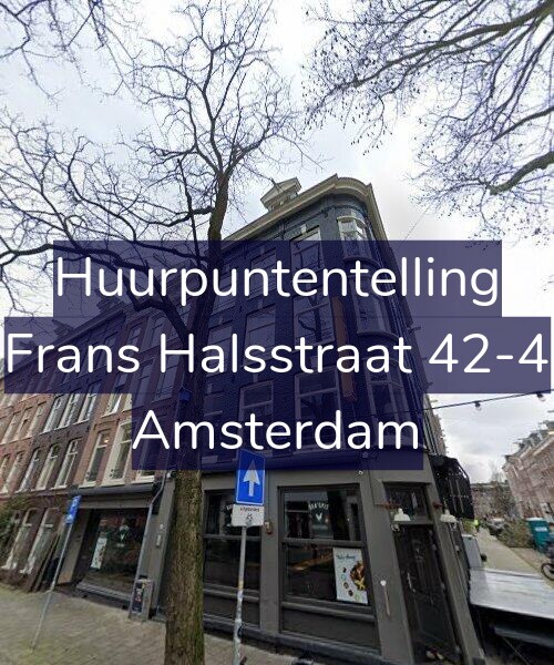 Foto gevel Huurpuntentelling voor Frans Halsstraat 42-4, Amsterdam