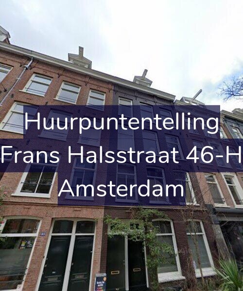 Foto gevel Huurpuntentelling voor Frans Halsstraat 46-H, Amsterdam