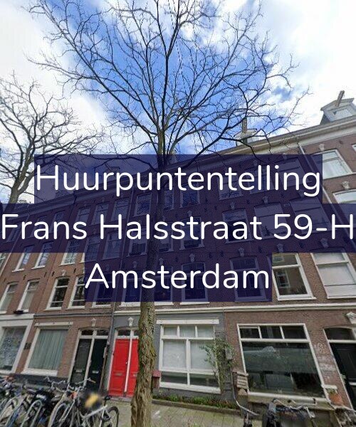 Foto gevel Huurpuntentelling voor Frans Halsstraat 59-H, Amsterdam