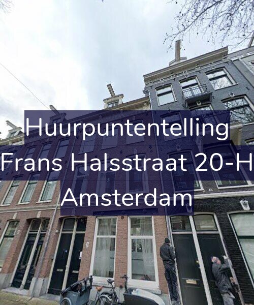 Foto gevel Huurpuntentelling voor Frans Halsstraat 20-H, Amsterdam