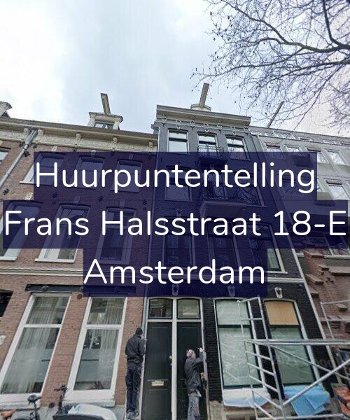 Foto gevel Huurpuntentelling voor Frans Halsstraat 18-E, Amsterdam