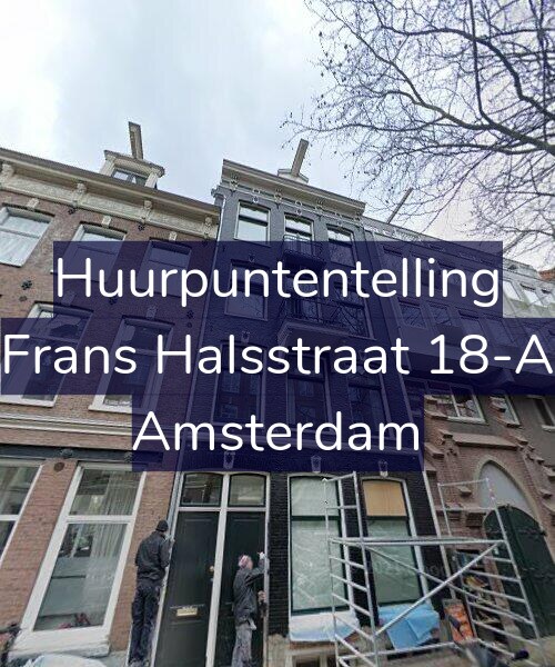Foto gevel Huurpuntentelling voor Frans Halsstraat 18-A, Amsterdam
