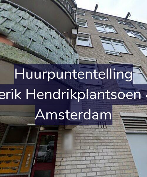 Foto gevel Huurpuntentelling voor Frederik Hendrikplantsoen 46-B, Amsterdam