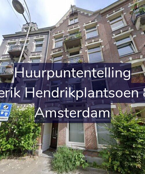 Foto gevel Huurpuntentelling voor Frederik Hendrikplantsoen 80-H, Amsterdam