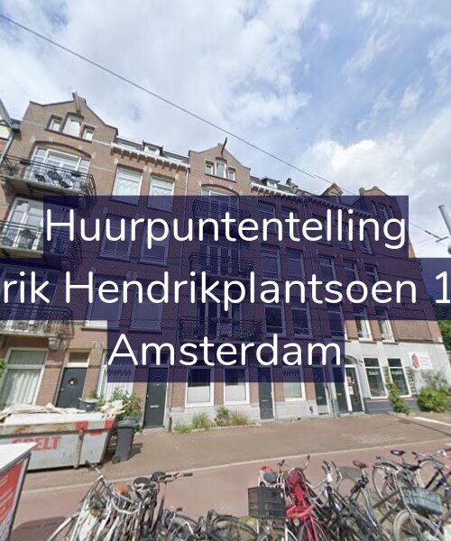 Foto gevel Huurpuntentelling voor Frederik Hendrikplantsoen 100-H, Amsterdam