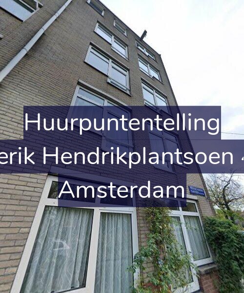 Foto gevel Huurpuntentelling voor Frederik Hendrikplantsoen 48-A, Amsterdam