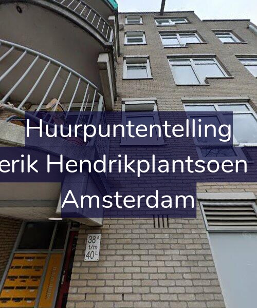 Foto gevel Huurpuntentelling voor Frederik Hendrikplantsoen 38-E, Amsterdam