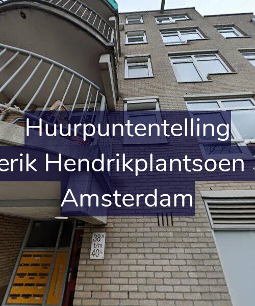 Foto gevel Huurpuntentelling voor Frederik Hendrikplantsoen 38-B, Amsterdam