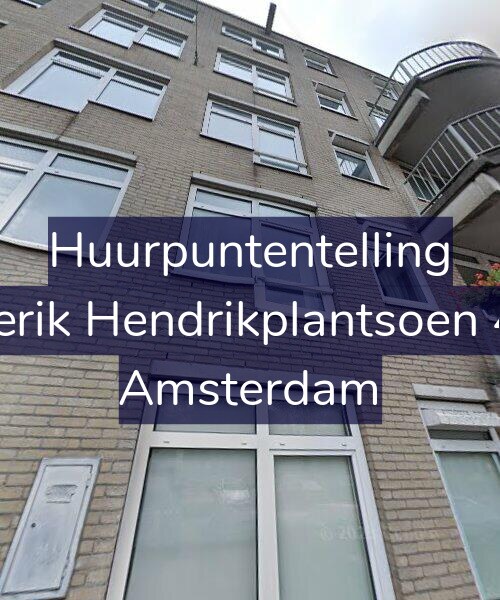Foto gevel Huurpuntentelling voor Frederik Hendrikplantsoen 40-D, Amsterdam