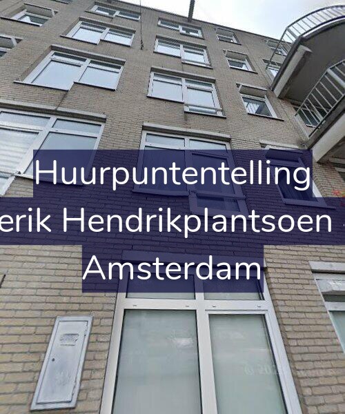 Foto gevel Huurpuntentelling voor Frederik Hendrikplantsoen 40-E, Amsterdam