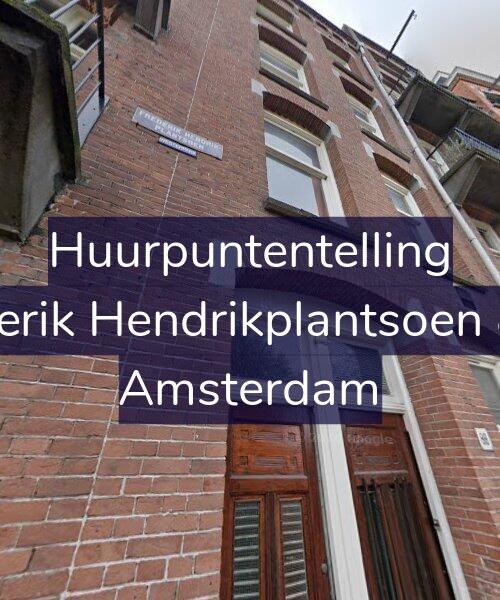 Foto gevel Huurpuntentelling voor Frederik Hendrikplantsoen 88-3, Amsterdam