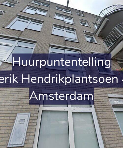 Foto gevel Huurpuntentelling voor Frederik Hendrikplantsoen 40-C, Amsterdam