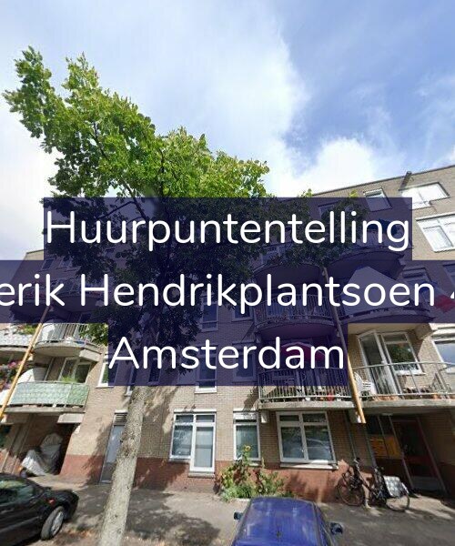 Foto gevel Huurpuntentelling voor Frederik Hendrikplantsoen 42-A, Amsterdam