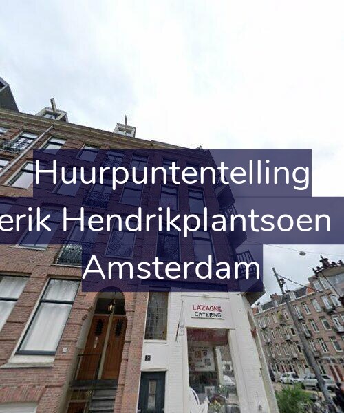 Foto gevel Huurpuntentelling voor Frederik Hendrikplantsoen 21-3, Amsterdam