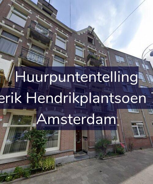Foto gevel Huurpuntentelling voor Frederik Hendrikplantsoen 74-H, Amsterdam