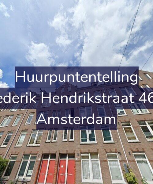 Foto gevel Huurpuntentelling voor Frederik Hendrikstraat 46-2, Amsterdam