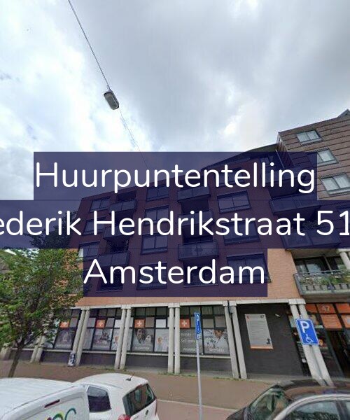 Foto gevel Huurpuntentelling voor Frederik Hendrikstraat 51-B, Amsterdam