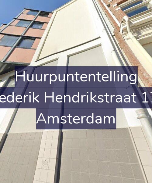 Foto gevel Huurpuntentelling voor Frederik Hendrikstraat 171, Amsterdam