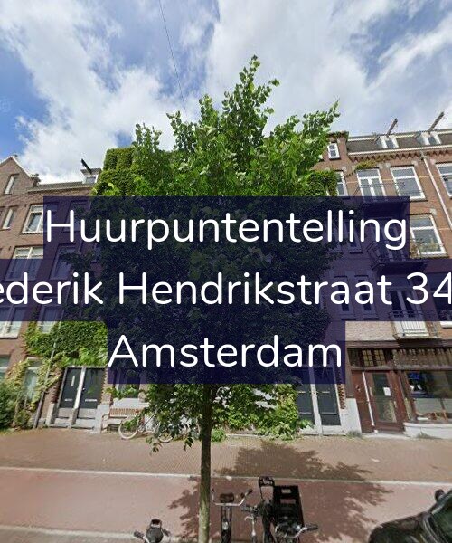 Foto gevel Huurpuntentelling voor Frederik Hendrikstraat 34-H, Amsterdam