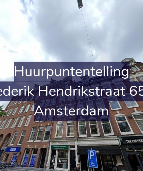 Foto gevel Huurpuntentelling voor Frederik Hendrikstraat 65-2, Amsterdam