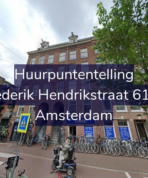 Foto gevel Huurpuntentelling voor Frederik Hendrikstraat 61-H, Amsterdam