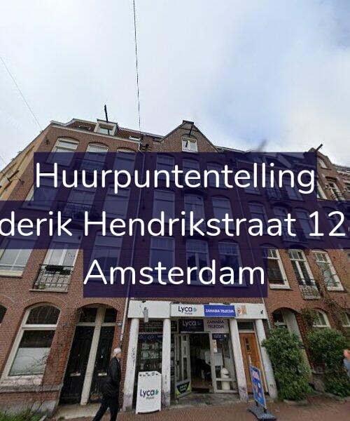 Foto gevel Huurpuntentelling voor Frederik Hendrikstraat 128-3, Amsterdam