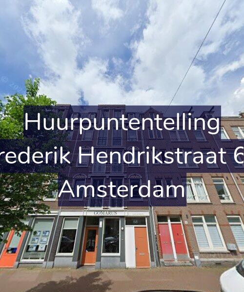 Foto gevel Huurpuntentelling voor Frederik Hendrikstraat 68, Amsterdam