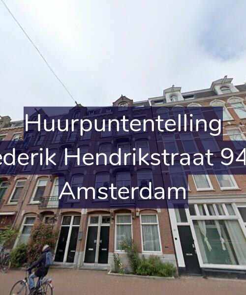 Foto gevel Huurpuntentelling voor Frederik Hendrikstraat 94-H, Amsterdam