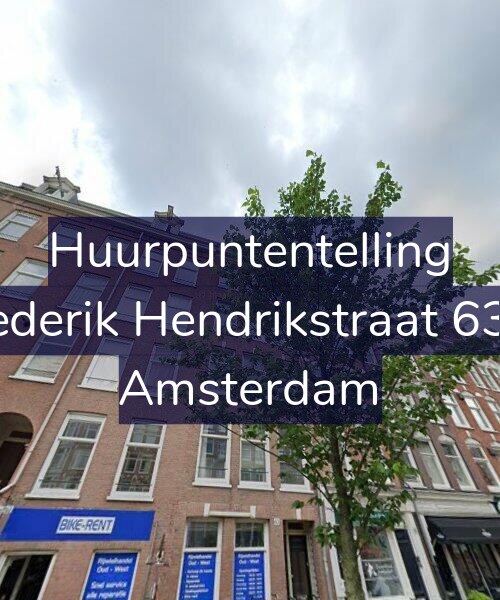Foto gevel Huurpuntentelling voor Frederik Hendrikstraat 63-2, Amsterdam
