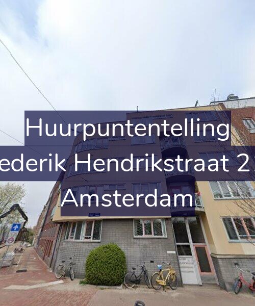 Foto gevel Huurpuntentelling voor Frederik Hendrikstraat 210, Amsterdam