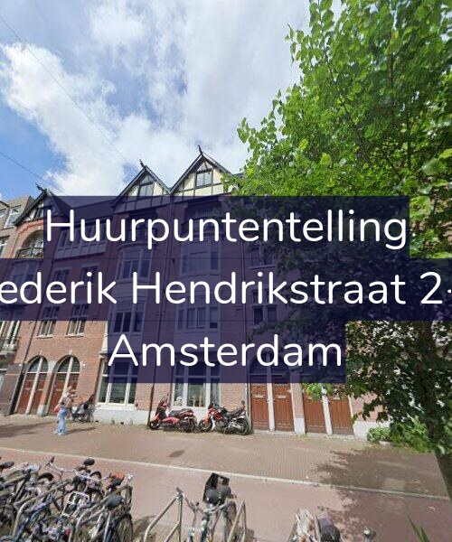 Foto gevel Huurpuntentelling voor Frederik Hendrikstraat 2-H, Amsterdam