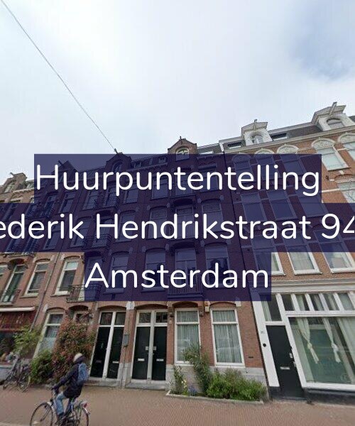 Foto gevel Huurpuntentelling voor Frederik Hendrikstraat 94-2, Amsterdam