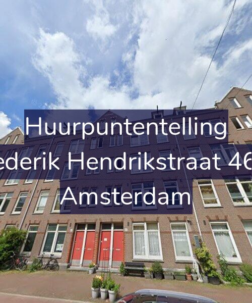 Foto gevel Huurpuntentelling voor Frederik Hendrikstraat 46-1, Amsterdam