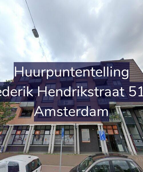 Foto gevel Huurpuntentelling voor Frederik Hendrikstraat 51-D, Amsterdam