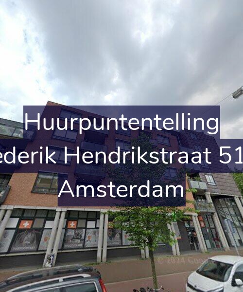 Foto gevel Huurpuntentelling voor Frederik Hendrikstraat 51-A, Amsterdam