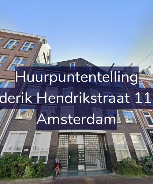 Foto gevel Huurpuntentelling voor Frederik Hendrikstraat 119-E, Amsterdam