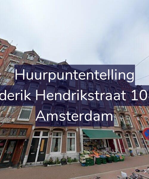 Foto gevel Huurpuntentelling voor Frederik Hendrikstraat 108-2, Amsterdam