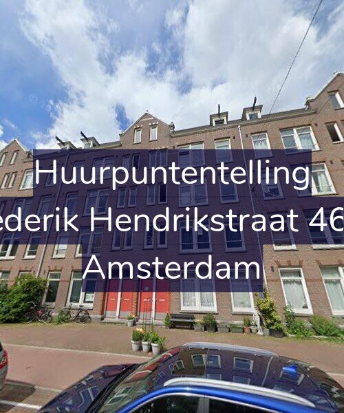 Foto gevel Huurpuntentelling voor Frederik Hendrikstraat 46-H, Amsterdam