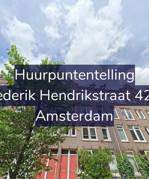 Foto gevel Huurpuntentelling voor Frederik Hendrikstraat 42-2, Amsterdam