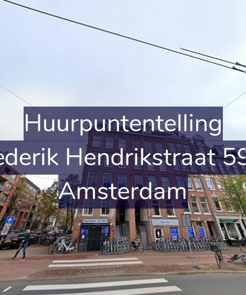 Foto gevel Huurpuntentelling voor Frederik Hendrikstraat 59-1, Amsterdam