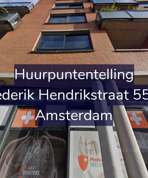Foto gevel Huurpuntentelling voor Frederik Hendrikstraat 55-A, Amsterdam
