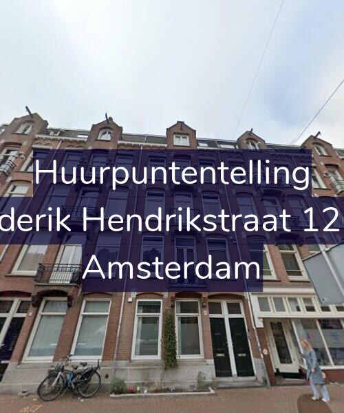 Foto gevel Huurpuntentelling voor Frederik Hendrikstraat 120-1, Amsterdam