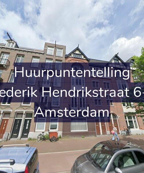 Foto gevel Huurpuntentelling voor Frederik Hendrikstraat 6-H, Amsterdam