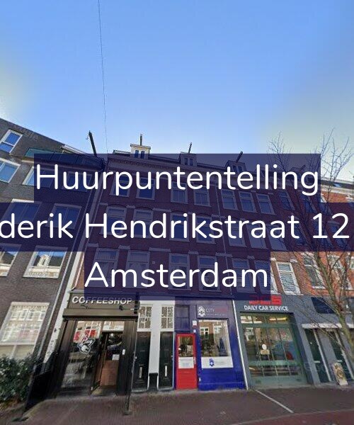 Foto gevel Huurpuntentelling voor Frederik Hendrikstraat 125-3, Amsterdam