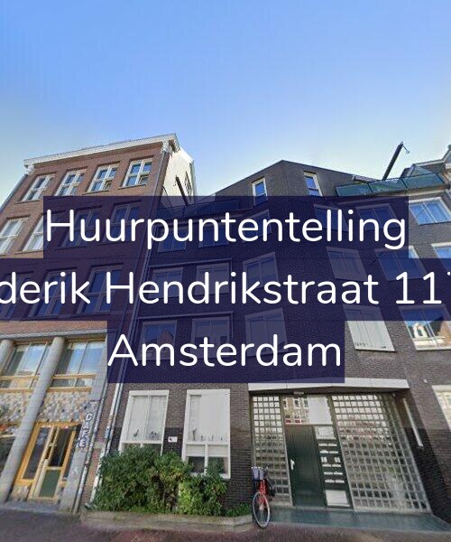 Foto gevel Huurpuntentelling voor Frederik Hendrikstraat 117-D, Amsterdam