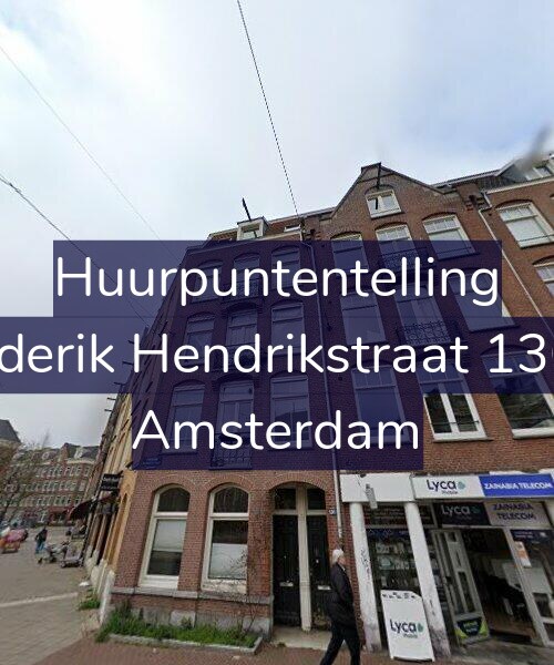 Foto gevel Huurpuntentelling voor Frederik Hendrikstraat 130-2, Amsterdam