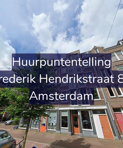Foto gevel Huurpuntentelling voor Frederik Hendrikstraat 82, Amsterdam