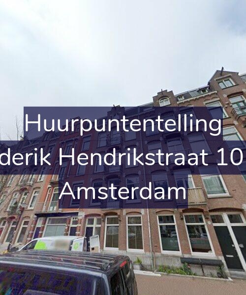 Foto gevel Huurpuntentelling voor Frederik Hendrikstraat 102-1, Amsterdam