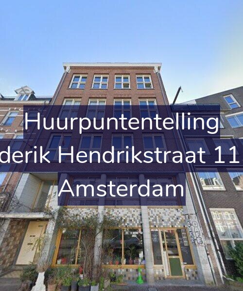 Foto gevel Huurpuntentelling voor Frederik Hendrikstraat 113-K, Amsterdam